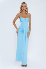 Vibe Magnet Maxi Dress Blue