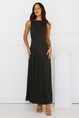 Strut With Style Maxi Dress Black