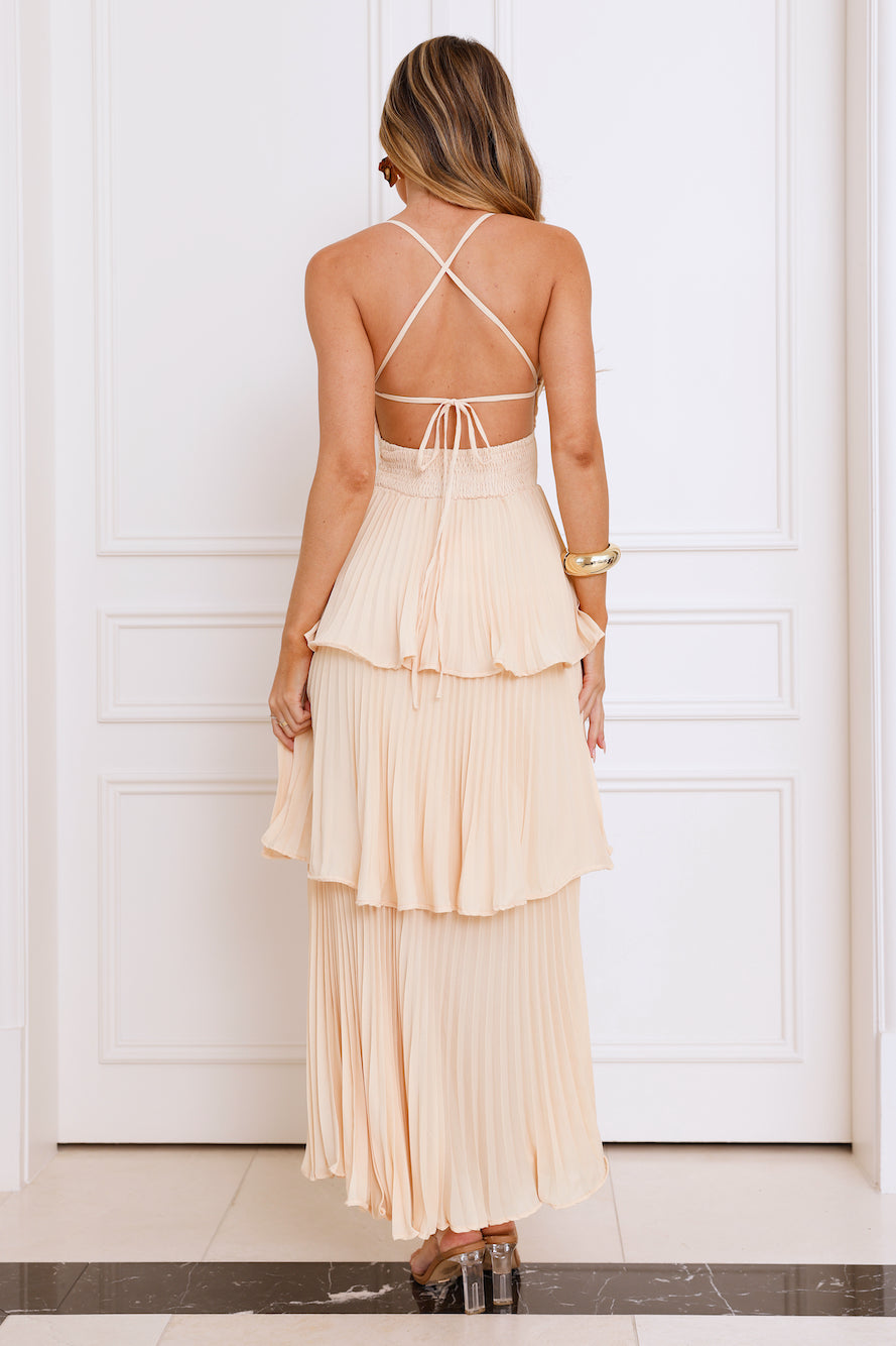 Fashionably Ever After Maxi Dress Lemon