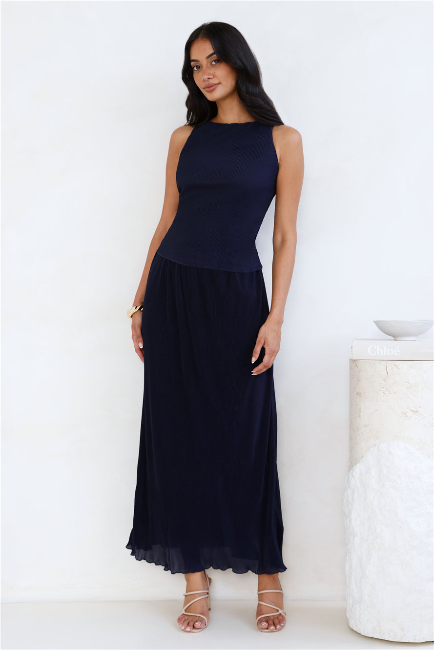 Nahla Top Navy