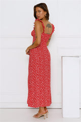 Here To Slay Maxi Dress Red