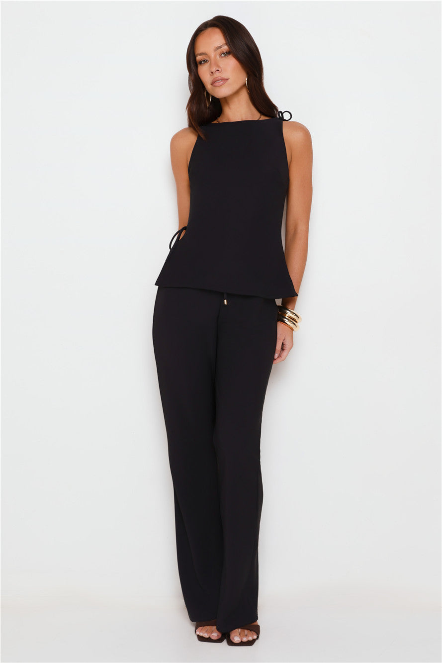 Tailor Theory Top Black