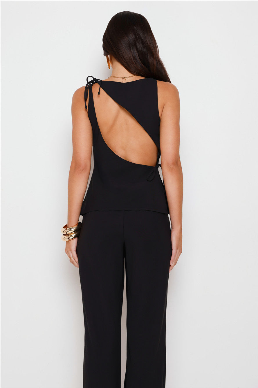Tailor Theory Top Black