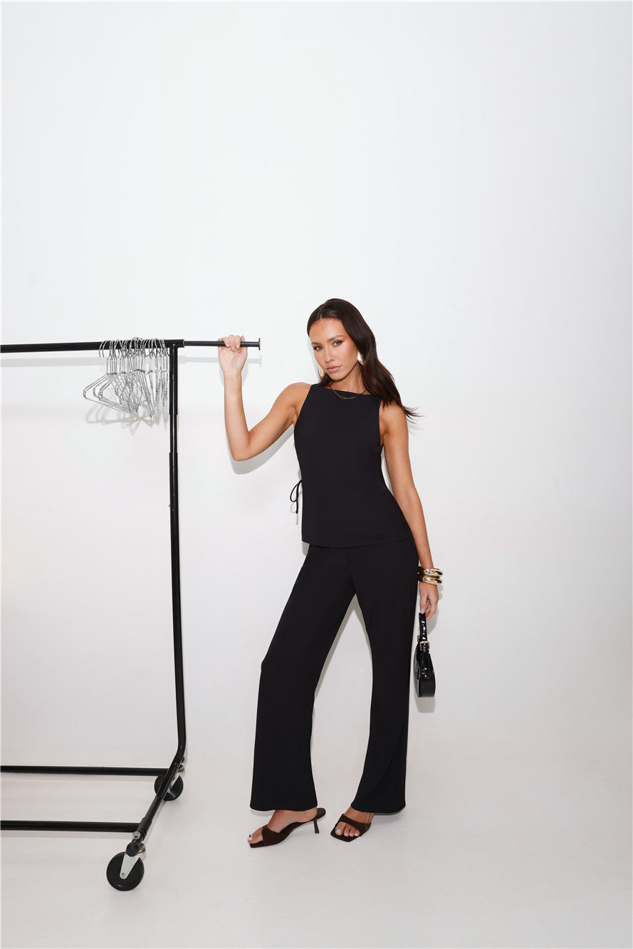Tailor Theory Top Black