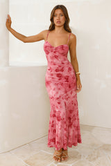 Sun On My Skin Maxi Dress Pink