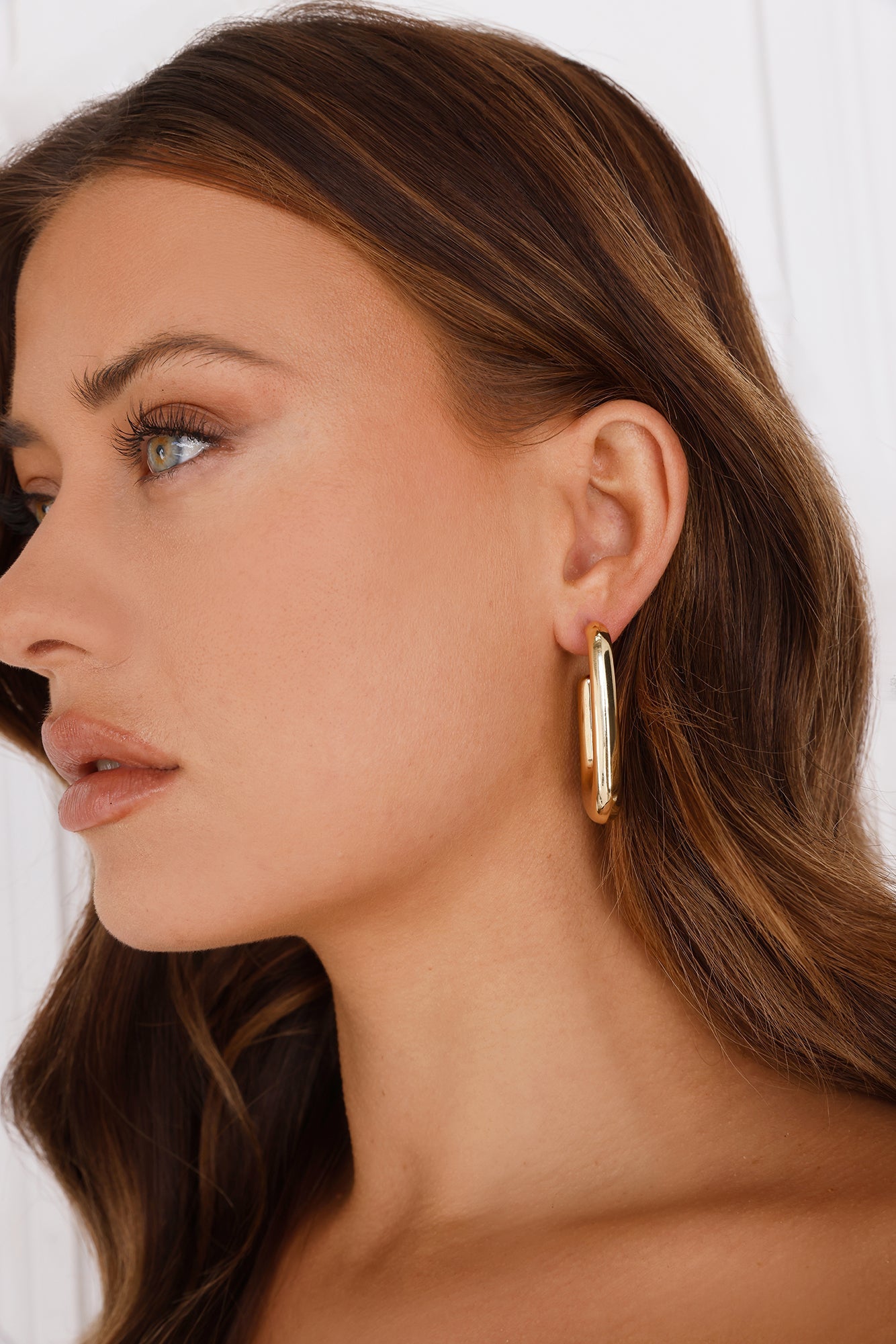 Made Up My Mind Earrings Gold