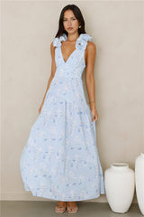 Pretty You Maxi Dress Blue