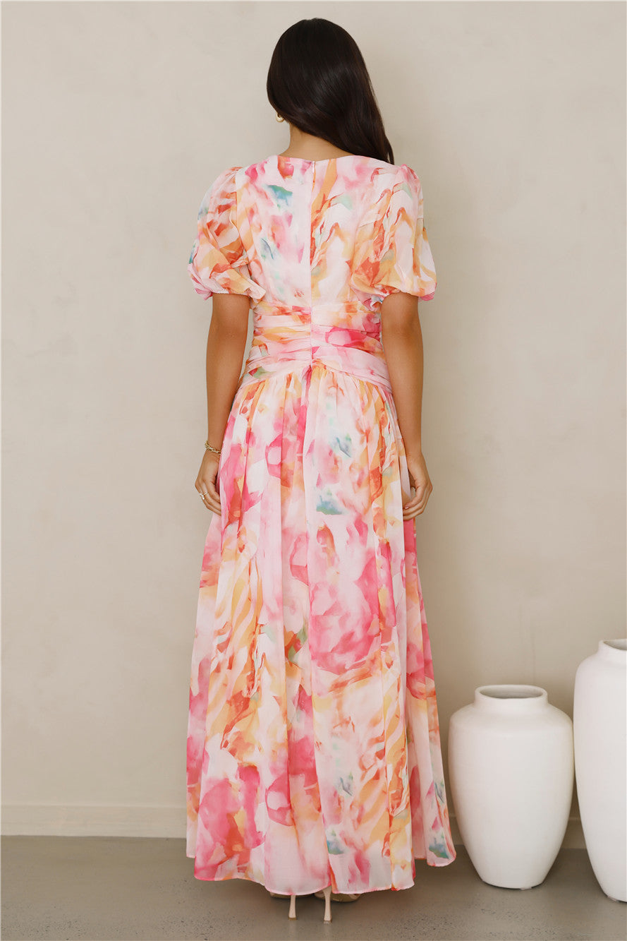 Creative Energy Maxi Dress Print