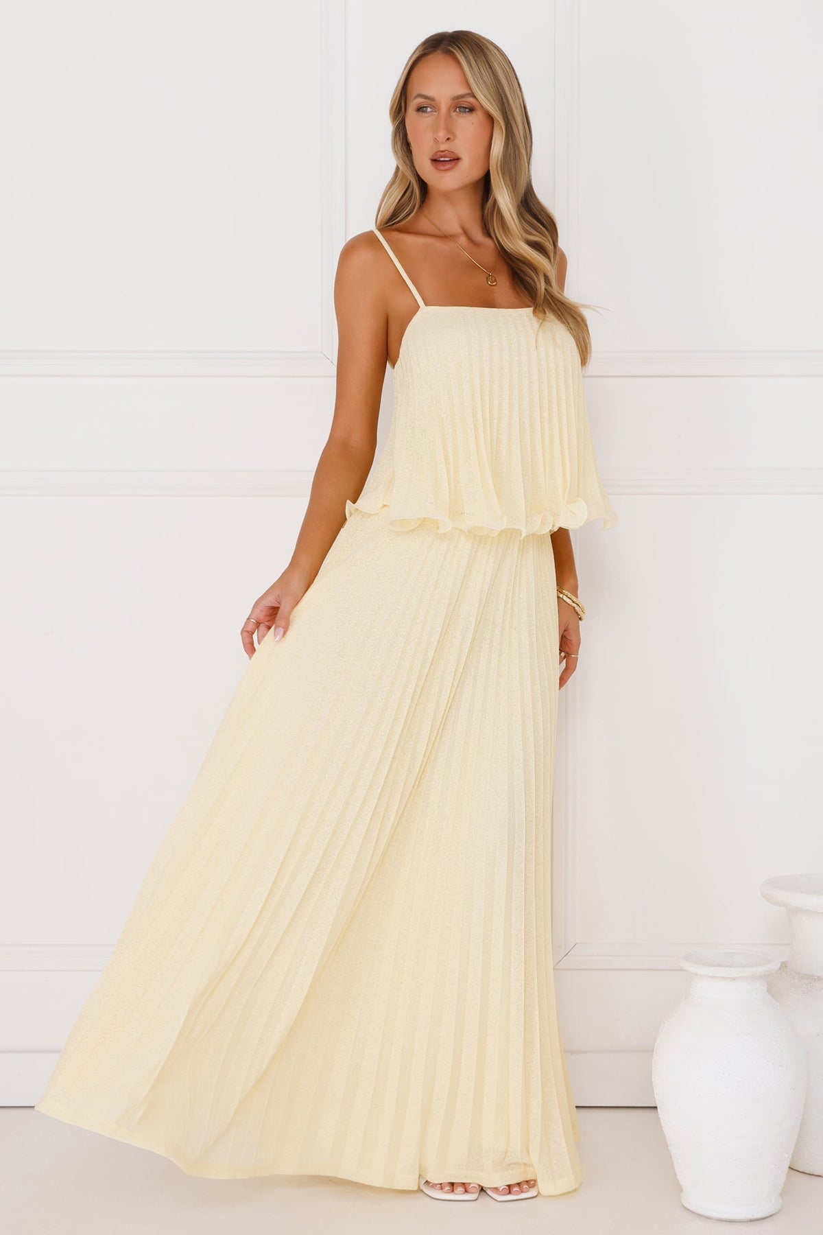 Real Deal Maxi Skirt Yellow
