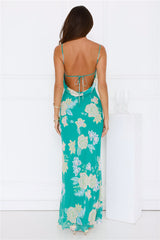 Radiant Energy Maxi Dress Green