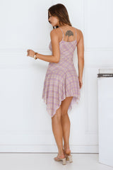 Dressed To Mesmerise Mesh Mini Dress Lilac