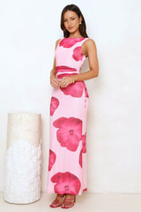 Hey Gorgeous Maxi Dress Pink