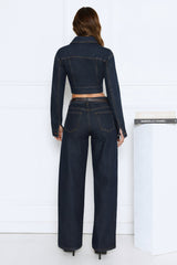 Rising Jean Indigo