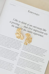 Playful Luxe Earrings Gold