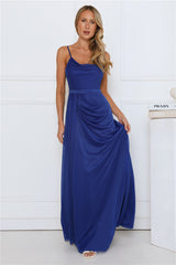 Lunar Luxe Maxi Dress Blue
