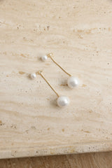 One To Want Earrings Gold