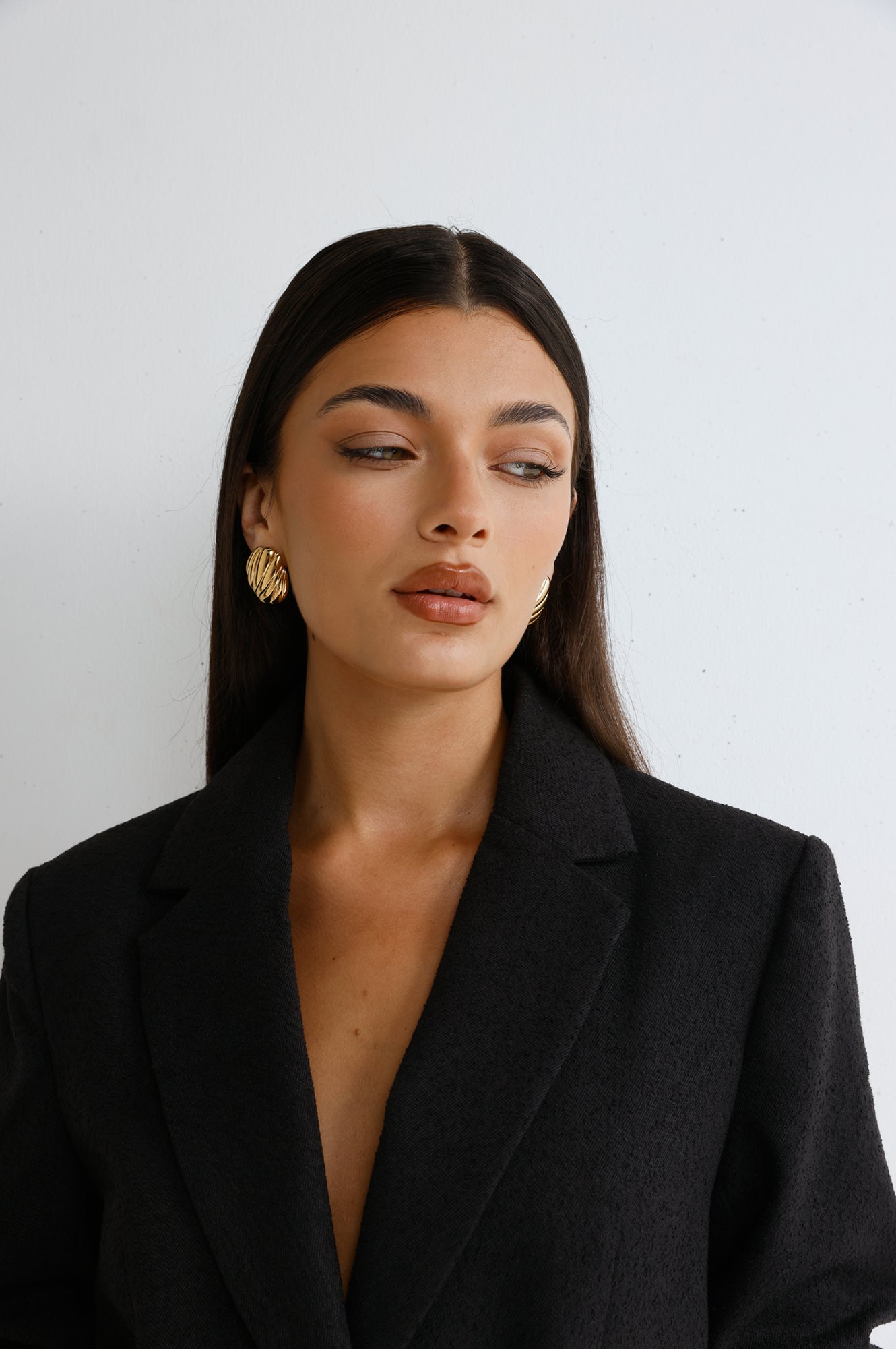Sent With Love Earrings Gold