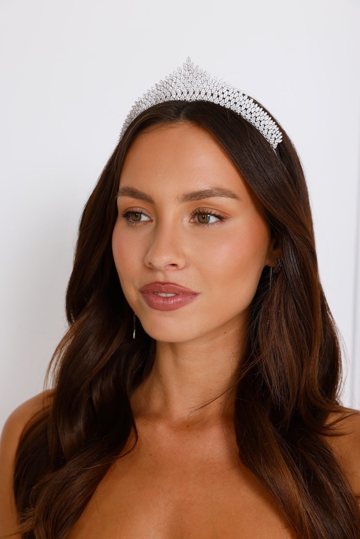 Princess Invitation Crown Silver