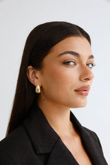 Power Moves Earrings Gold
