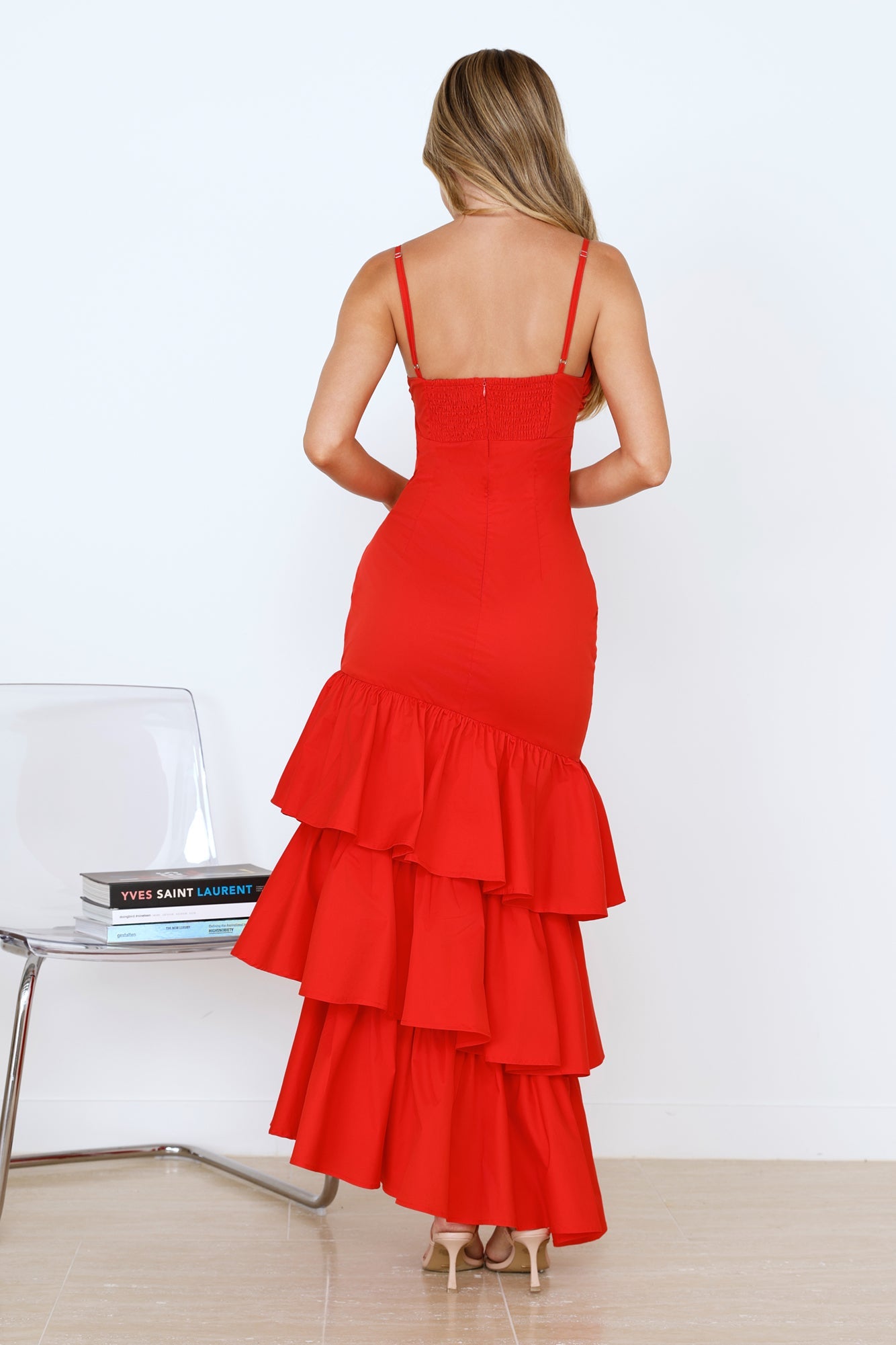 Soulmates Soirée Maxi Dress Red