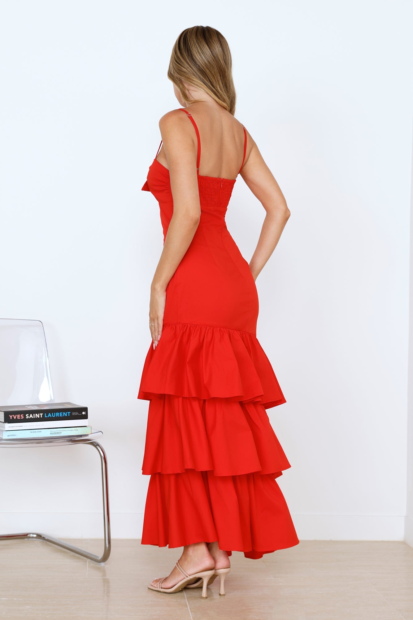 Soulmates Soirée Maxi Dress Red