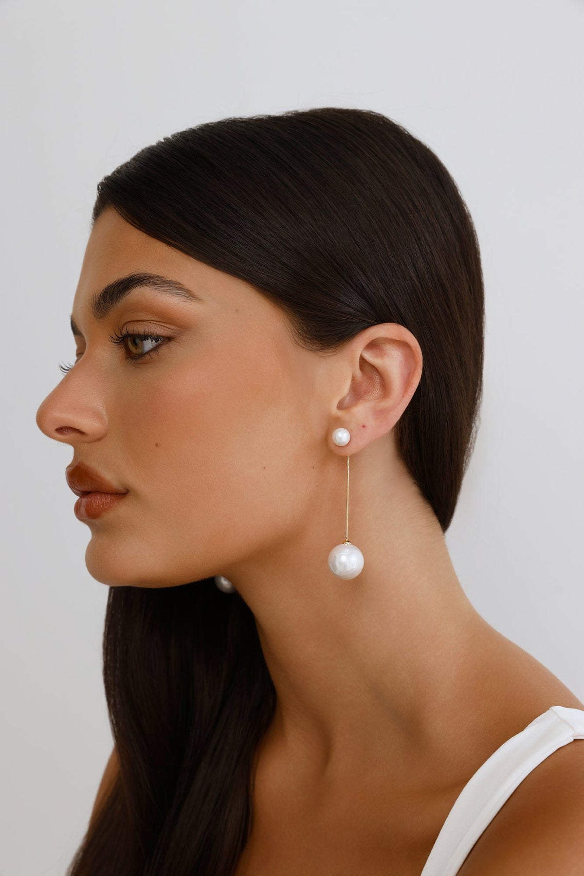 One To Want Earrings Gold