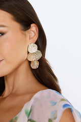 Subtle Statements Earrings Gold