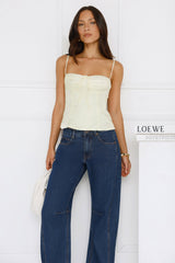 Style Shift Satin Top Butter