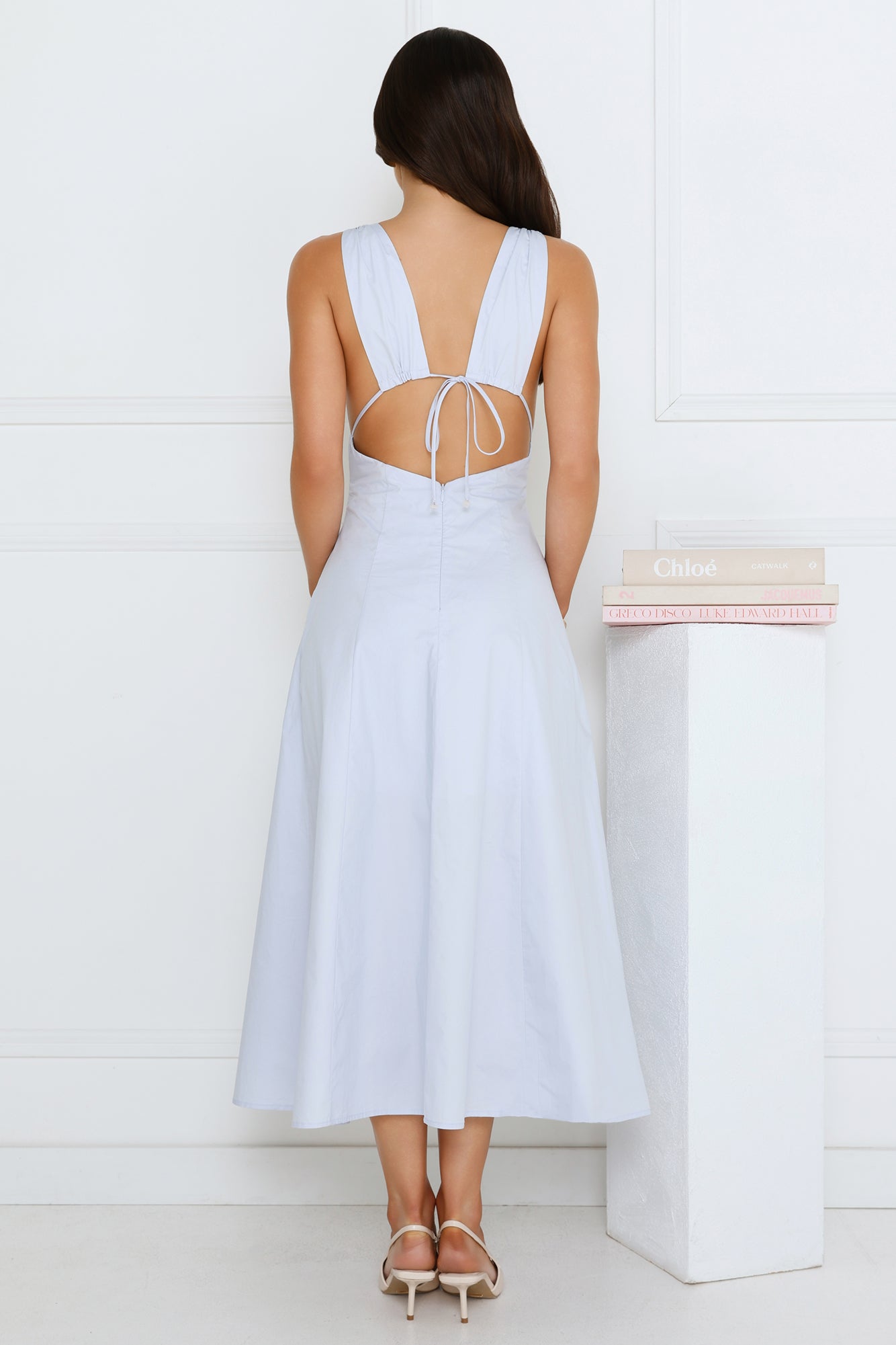 Iconic Moments Midi Dress Blue
