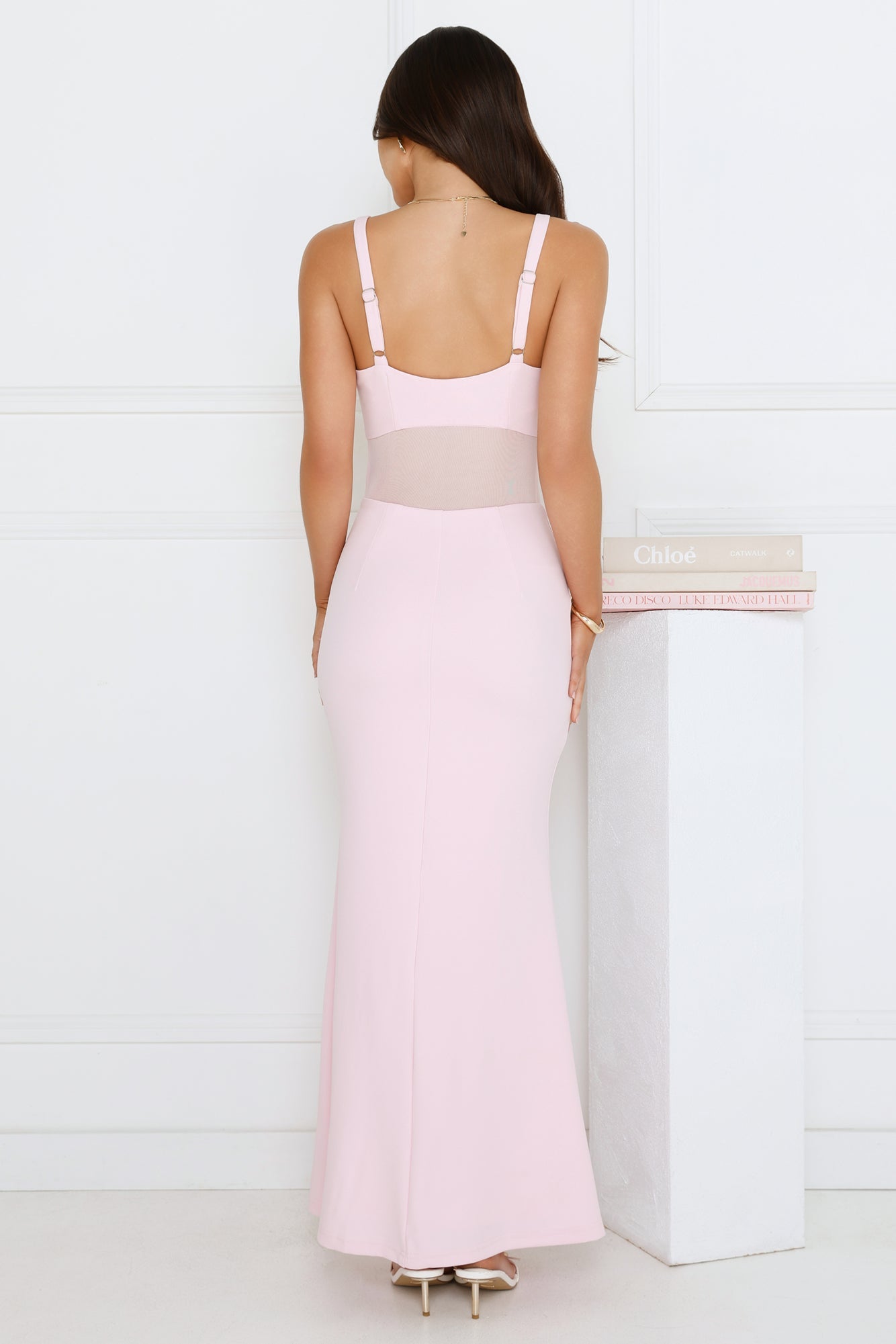 Electric Whimsy Maxi Dress Pink