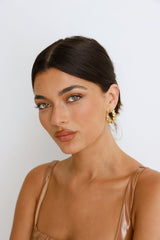 Sourced Luxury Earrings Gold