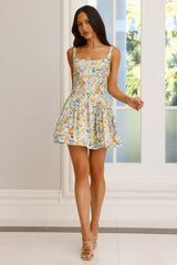 Pretty In Posies Mini Dress Print