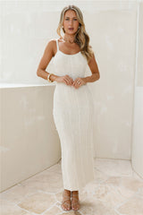 Shell Shine Maxi Dress Cream