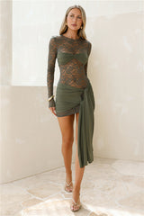 Midnight Mini Dress Cypress