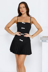 Sculptor Of Style Mini Dress Black