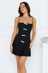 Sculptor Of Style Mini Dress Black