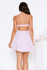 Dollhouse Glow Mini Dress Lilac