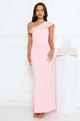 Luxe Frenzy Maxi Dress Pink
