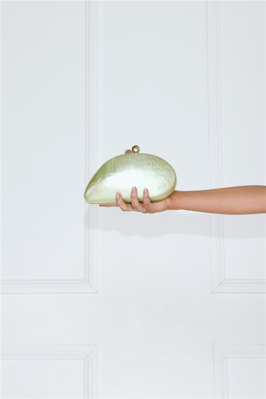 Sea Breeze Clutch Green