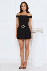 Chase The Dream Mini Skort Black