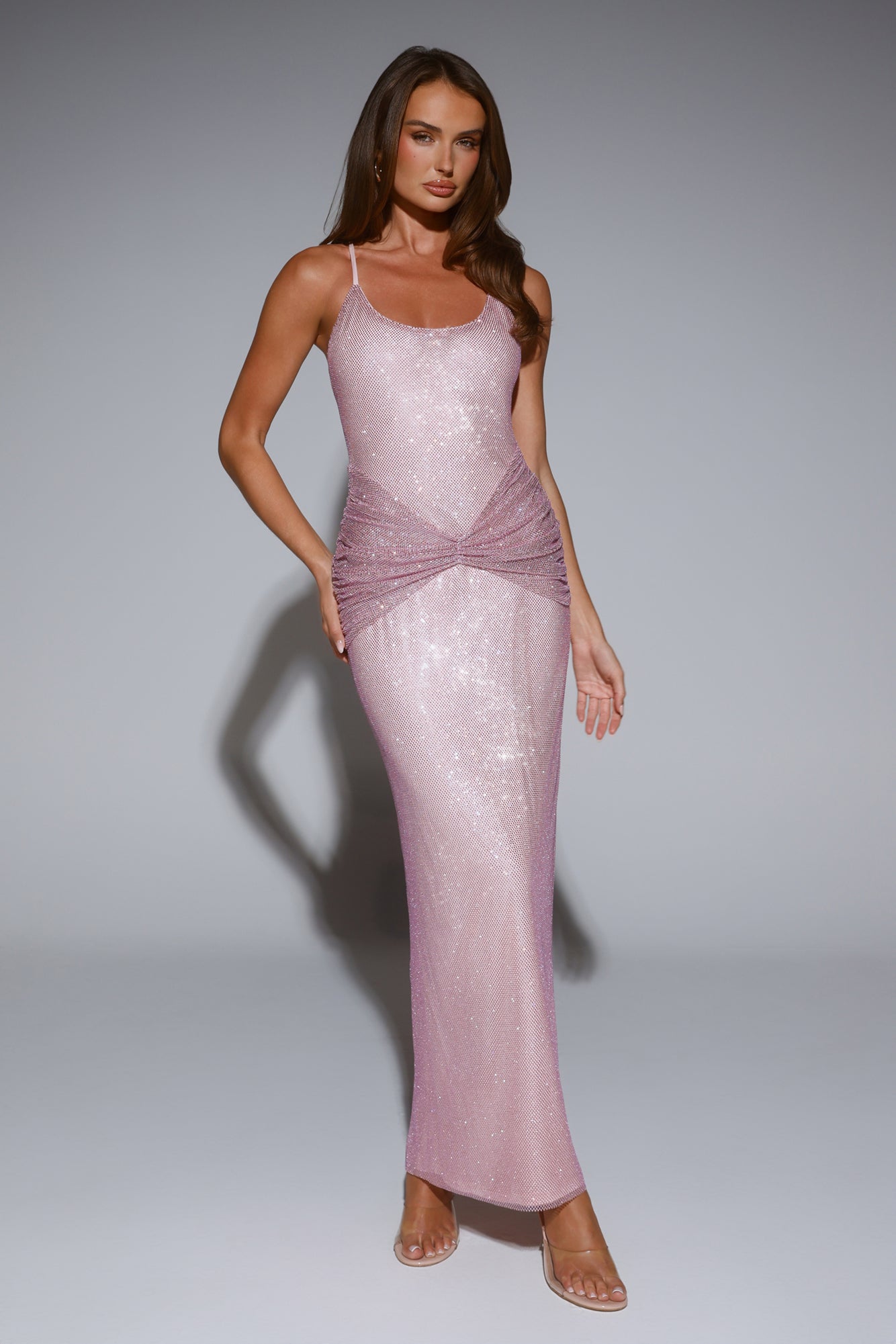 Exclusive Events Maxi Dress Pink