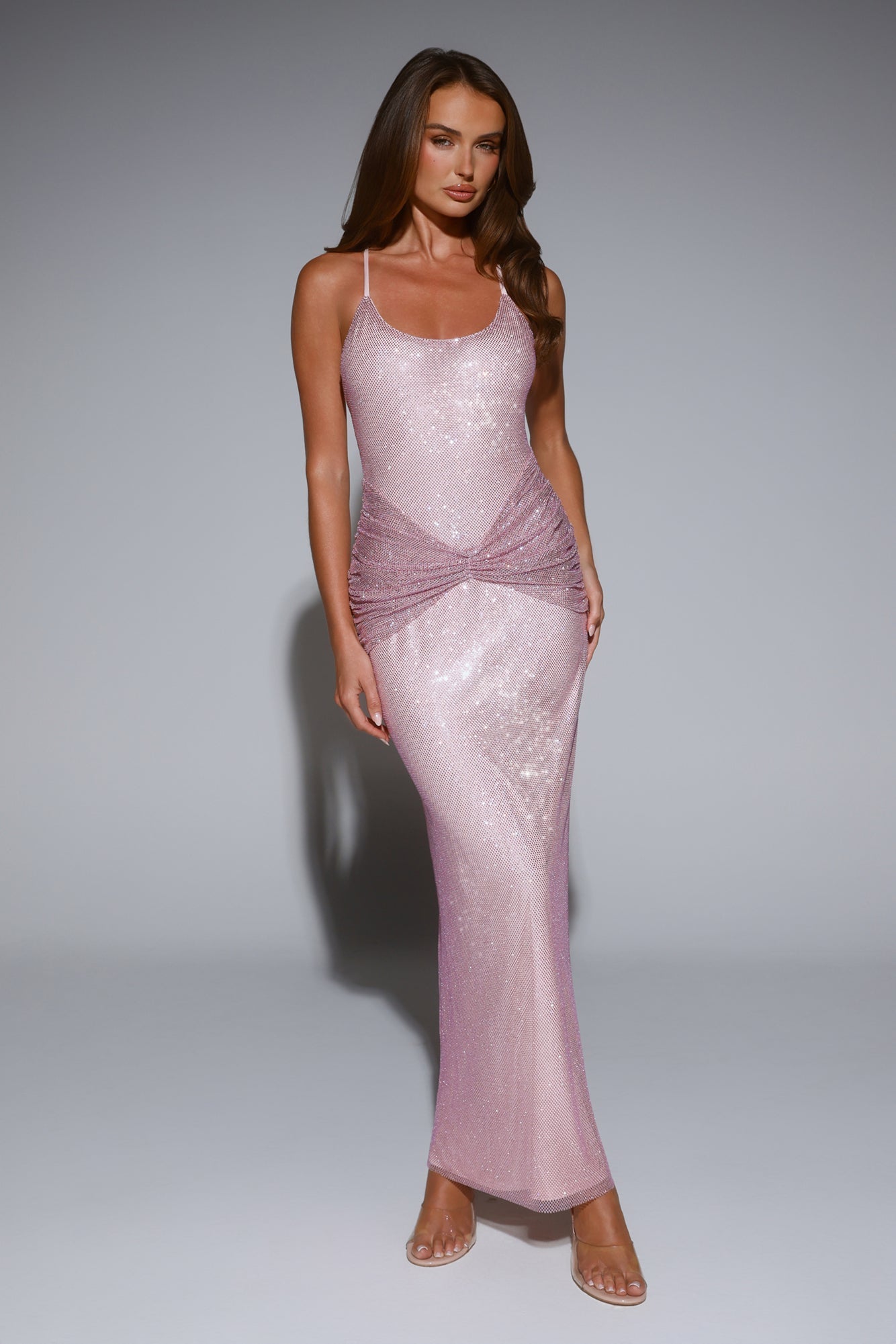 Exclusive Events Maxi Dress Pink