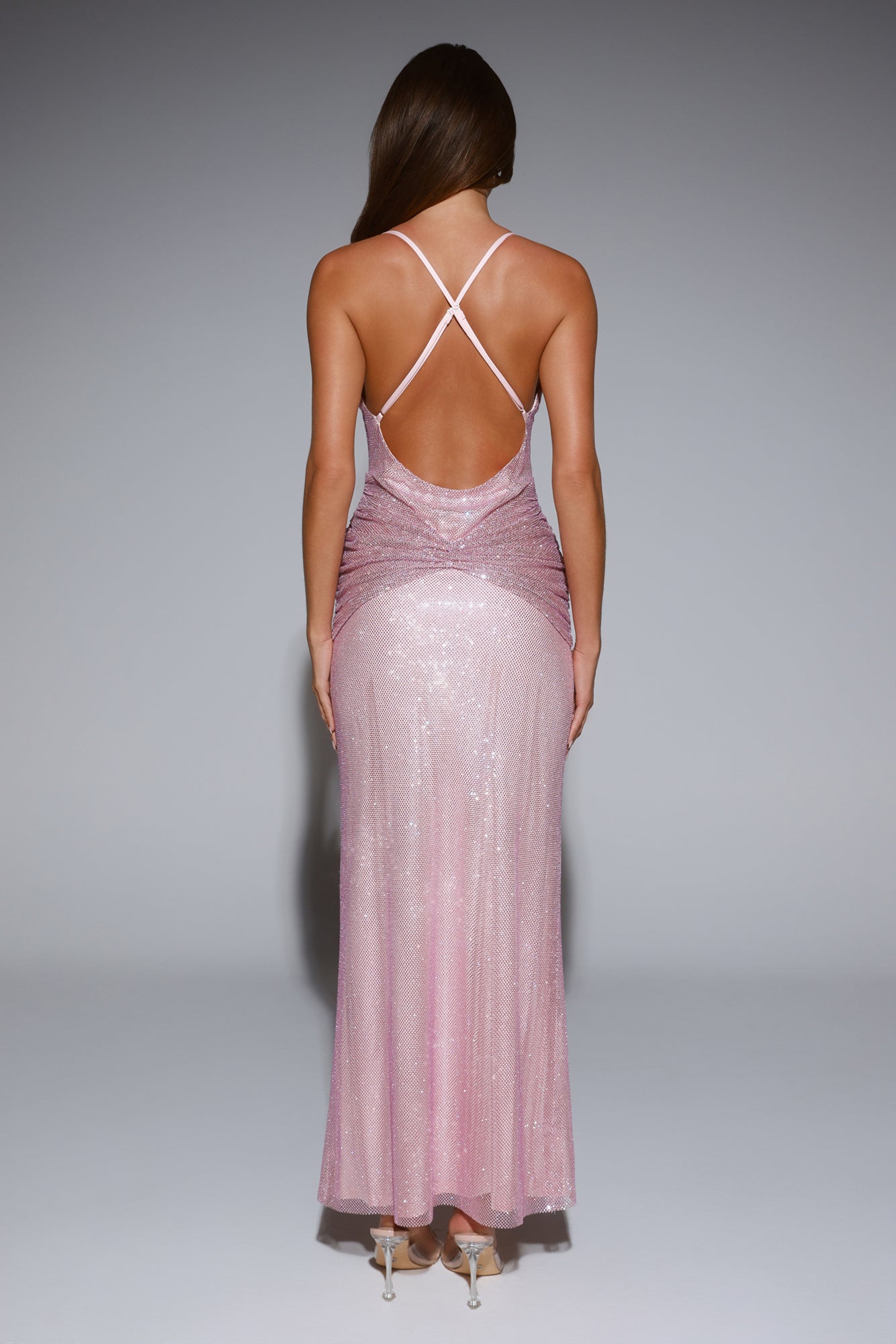 Exclusive Events Maxi Dress Pink