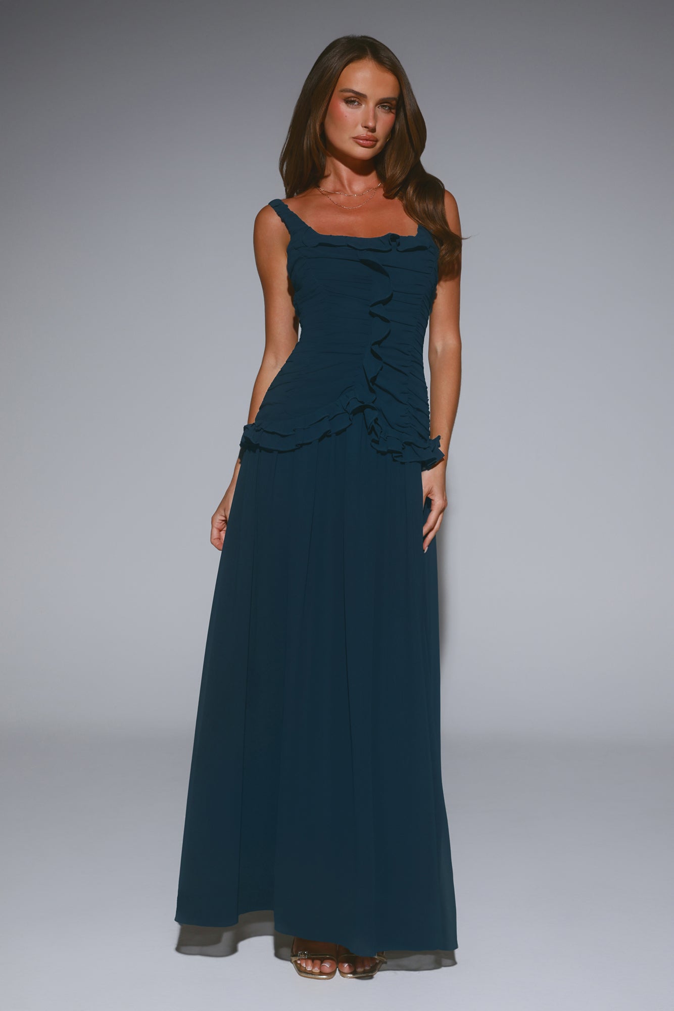 Shoreline Luxe Maxi Dress Green