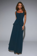 Shoreline Luxe Maxi Dress Green