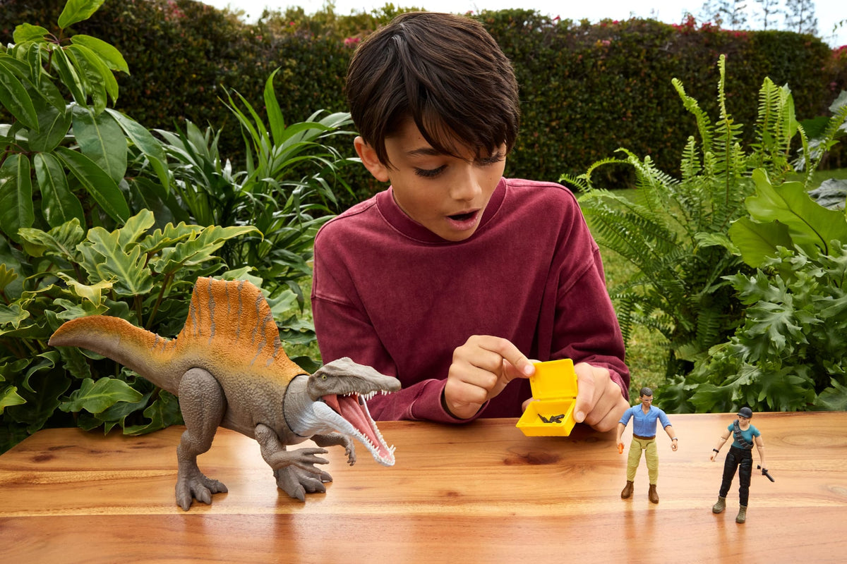 Jurassic World  Rebirth  Coffret Histoire  Danger Spinosaure