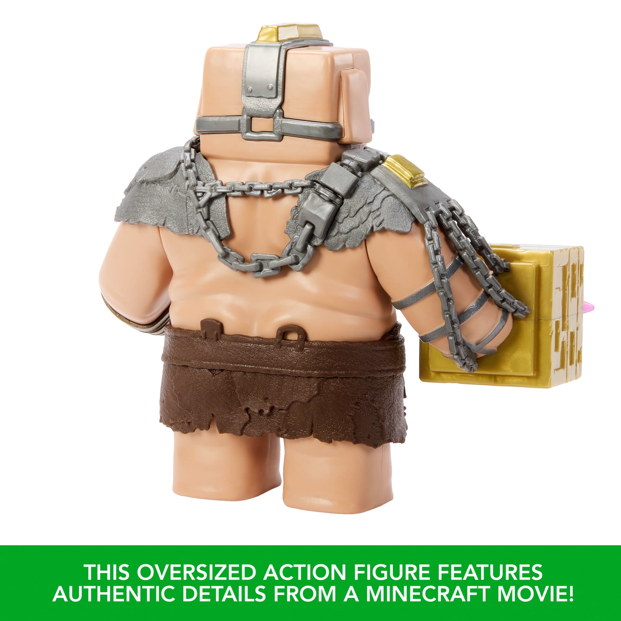 Minecraft Battle Mode Great Hog Large Action Figure, Lights & Sounds, Inspired By A Minecraft Movie