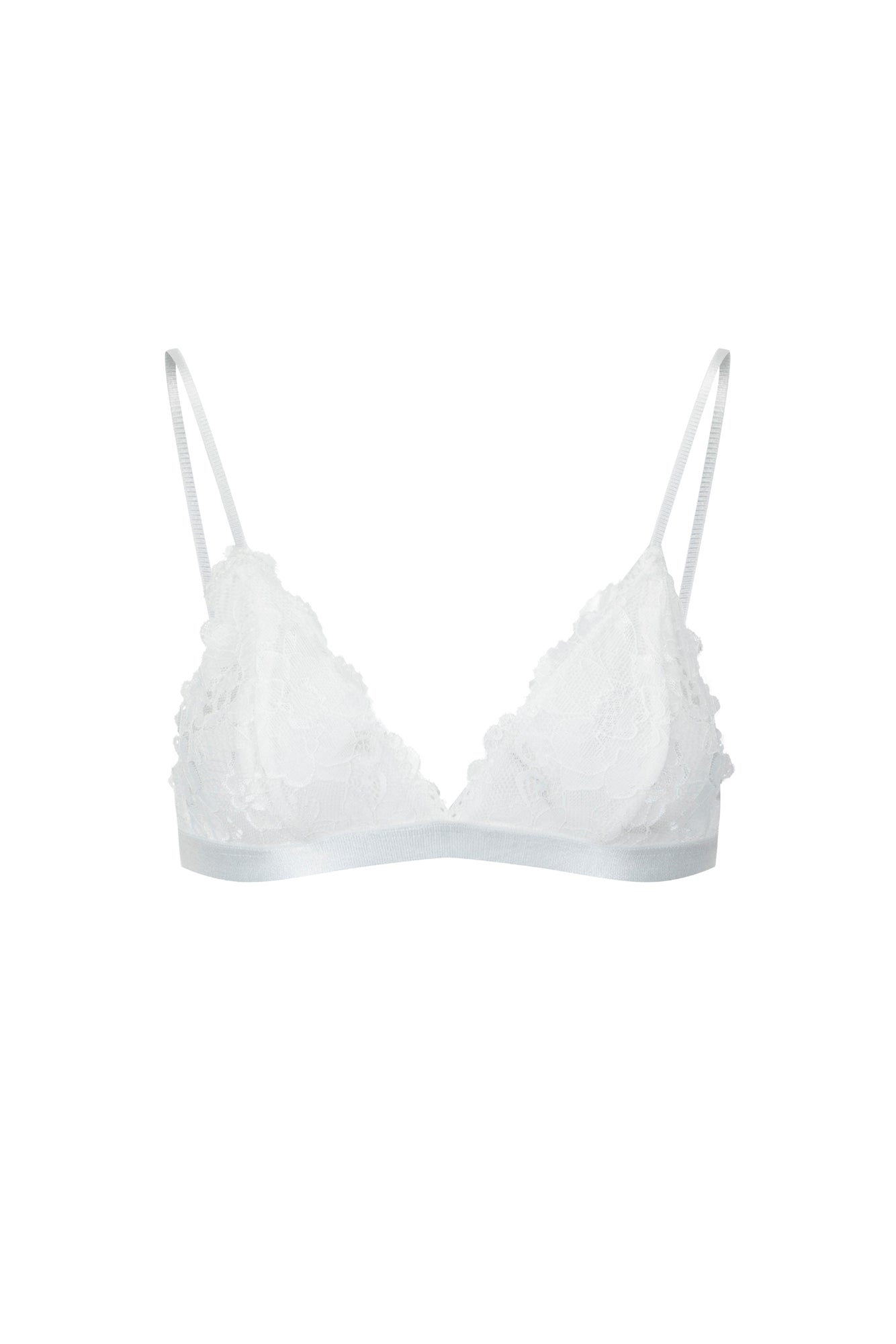 BASE Luvella Lace Bralette White