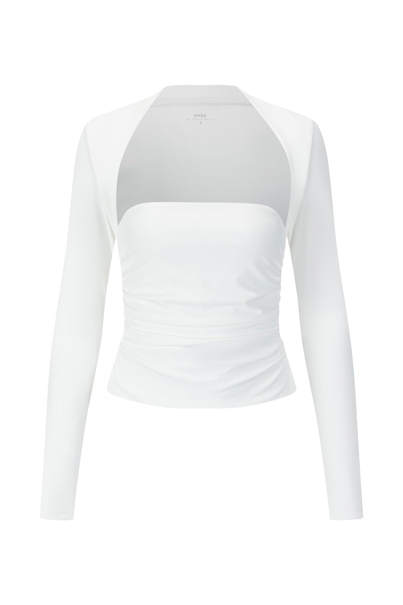 BASE Contour Refined Routine Long Sleeve Top White