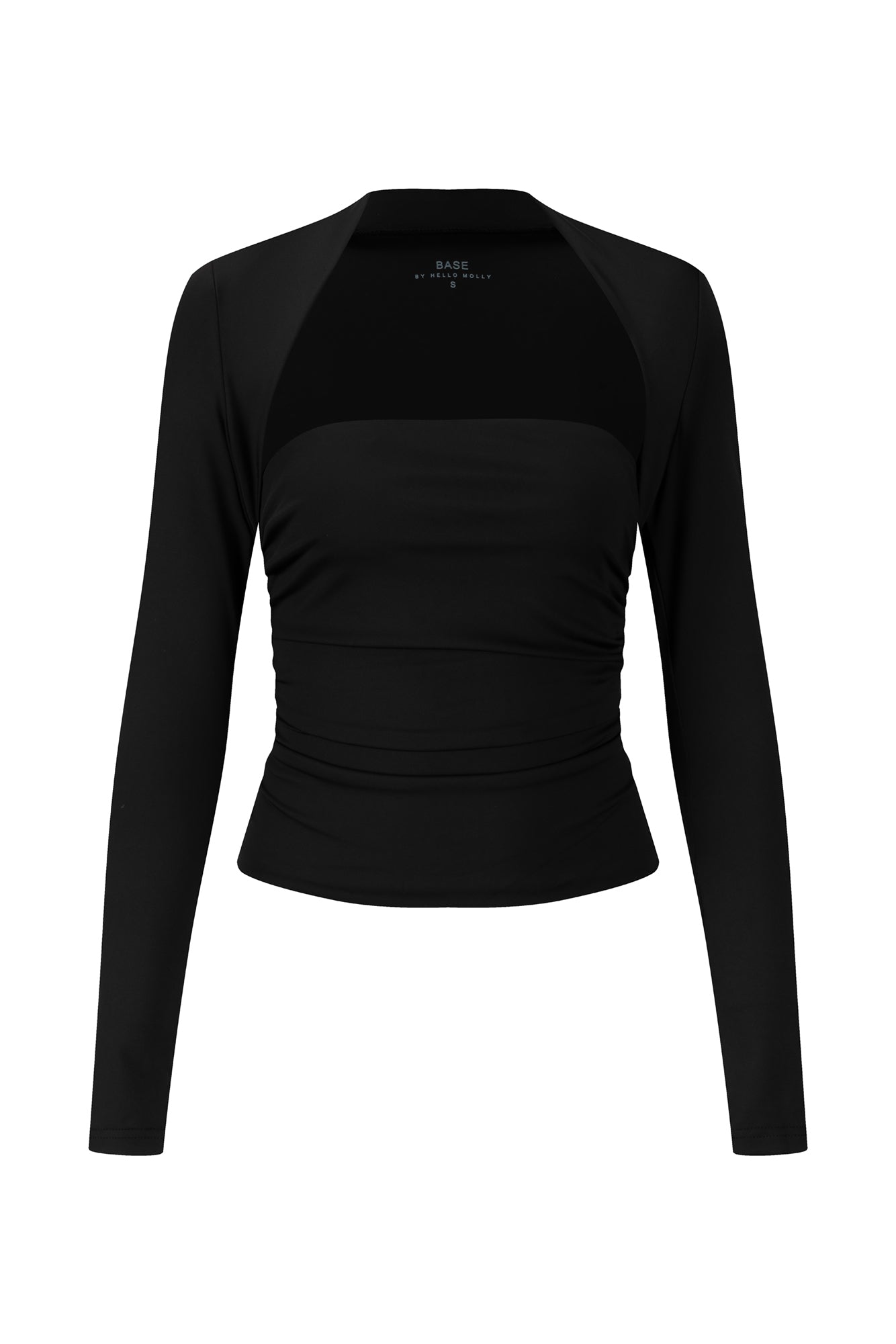 BASE Contour Refined Routine Long Sleeve Top Black